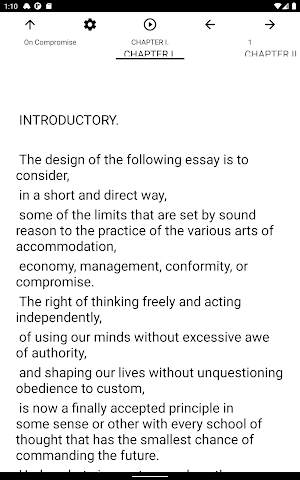 Book, On Compromise Screenshot 3