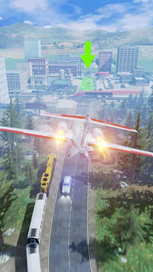 Plane Travel Flight Simulator Screenshot 0