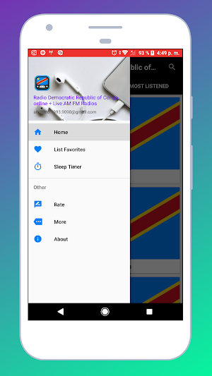 Radio Democratic Congo Online Screenshot 2