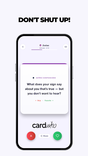 CardWho: Ask, Talk, Connect Screenshot 0