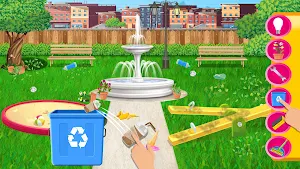 Messy Mansion Cleanup: Family Home Cleaning Game Screenshot 2