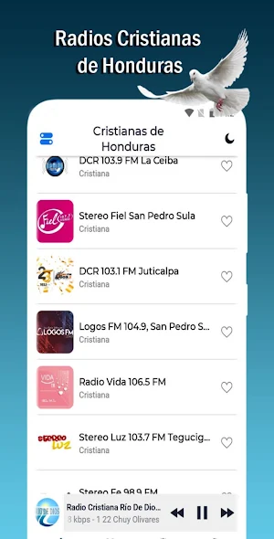 Radios Cristianas de Honduras Screenshot 3