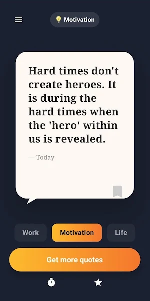 Motivation Quotes Daily Screenshot 0