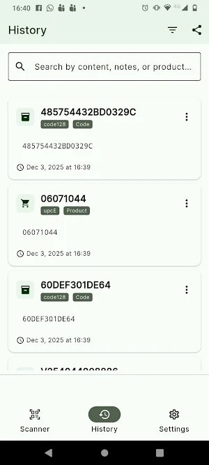 Cubo_Qrcode Screenshot 1