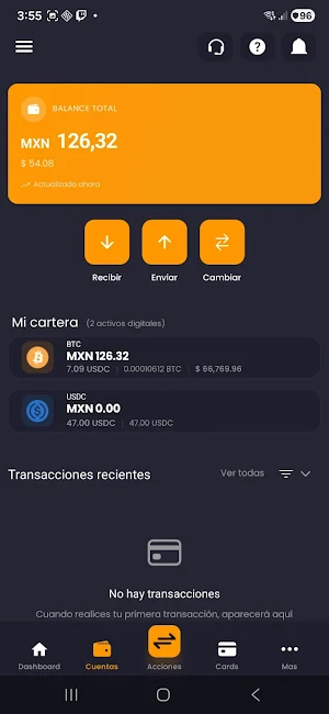 DBX Wallet Personas MX Screenshot 3