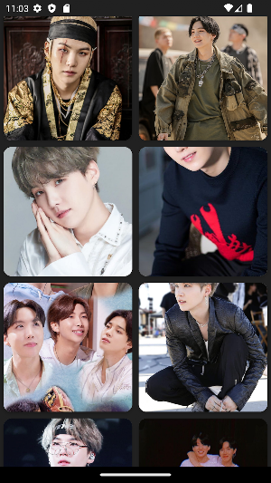 BTS Suga Wallpaper Screenshot 3