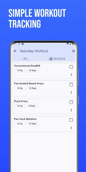 NovaLift - Workout Tracker Screenshot 0