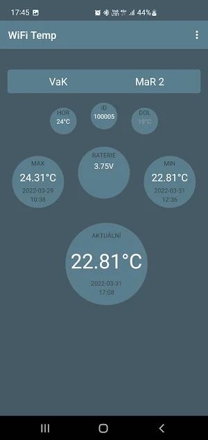 WiFi TEMP Screenshot 2