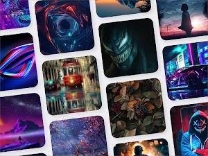 4K & HD Black Cool Wallpaper Screenshot 2