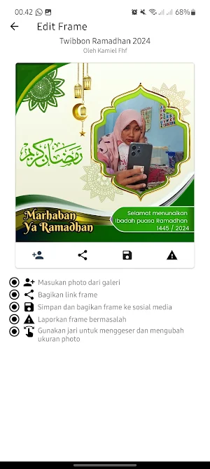 Twibbon Idul Fitri 2024 Screenshot 1