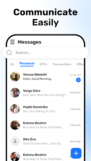 Messages - SMS Messenger Screenshot 1
