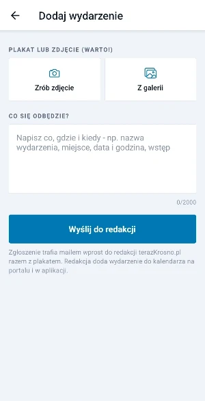 teraz Krosno - Wiadomości Screenshot 3