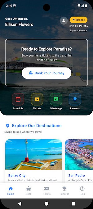 Belize Express Plus Screenshot 0
