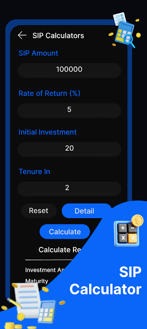 LoanTool : EMI Loan Calculator Screenshot 2
