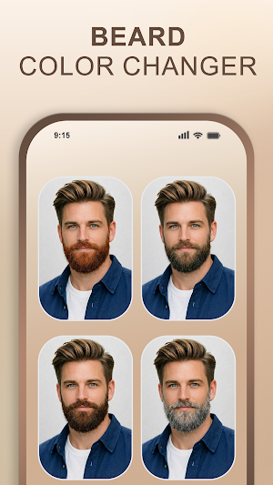 AI Beard & Mustache Filter Pro Screenshot 3