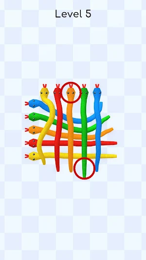 Snakescapes: Match Head & Tail Screenshot 1