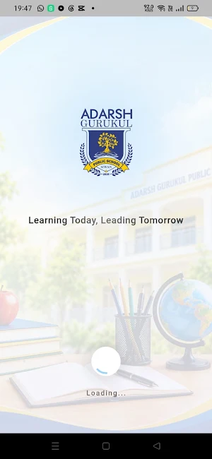 Adarsh Gurukul Public School Screenshot 0