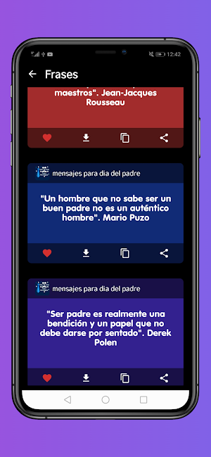Mensajes Para el Día del Padre Screenshot 0