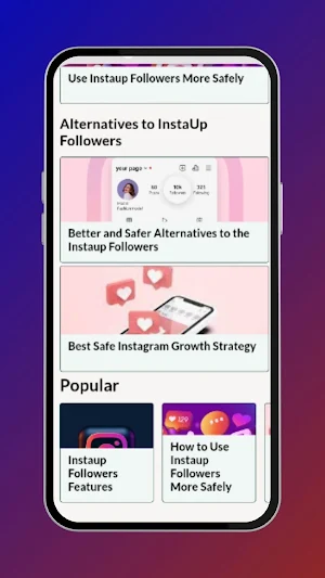 Insta|up App - Followers Guia Screenshot 1
