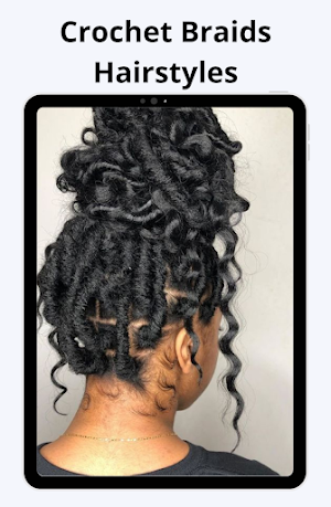 Crochet Braids Hairstyles Screenshot 0