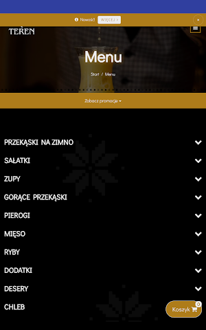Restauracja Teren Screenshot 2