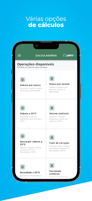 PetroW - Conversão a 20˚ Screenshot 2
