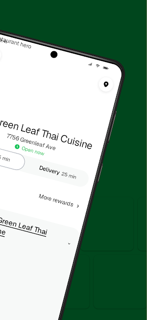 The Green Leaf Thai Cuisine Screenshot 1