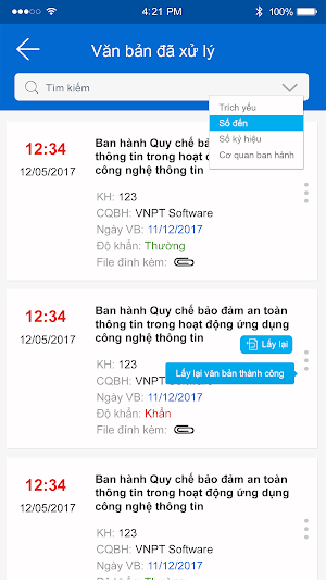 VNPT iOffice 4.0 - Cao Bằng Screenshot 2