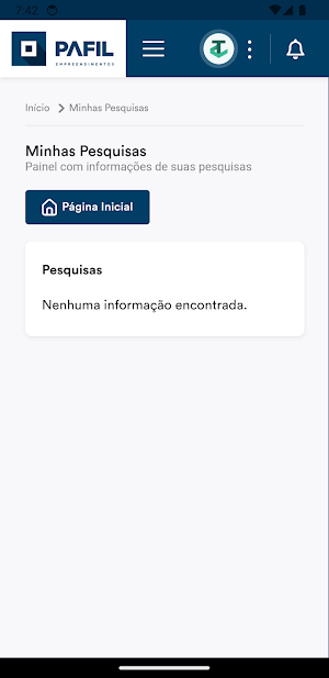 Cliente Pafil Screenshot 1