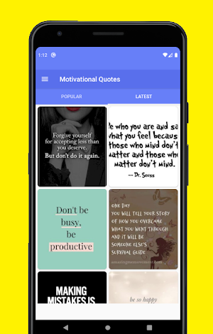 Always be positive - Daily Motivational Quotes Screenshot 2