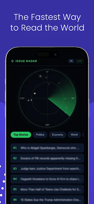 Issue Radar: Trending News Screenshot 2