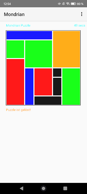 Mondrian Cubes Screenshot 3