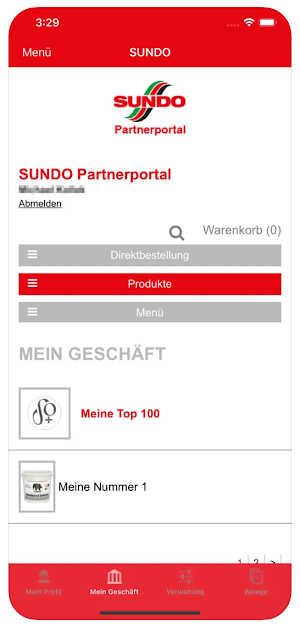 SUNDO Partner App Screenshot 0