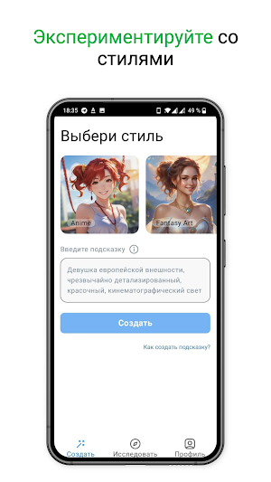 AI Image Generator - (RU) Screenshot 1