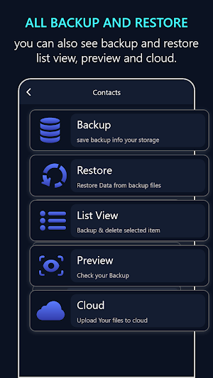 Backup and Restore All Screenshot 2