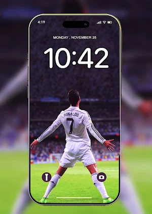 Soccer Ronaldo wallpaper CR7 Screenshot 2