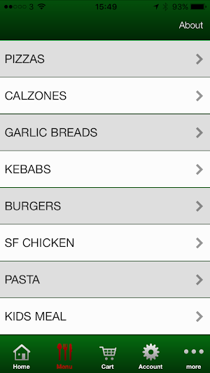 Pizzas R Us Sheffield Screenshot 1