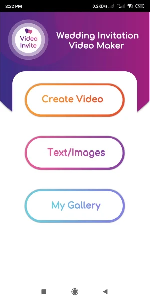 Video Invite - Wedding Invitation Video Maker Screenshot 2