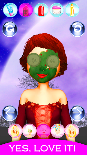 Princess Fairy Hair Salon Game Screenshot 0