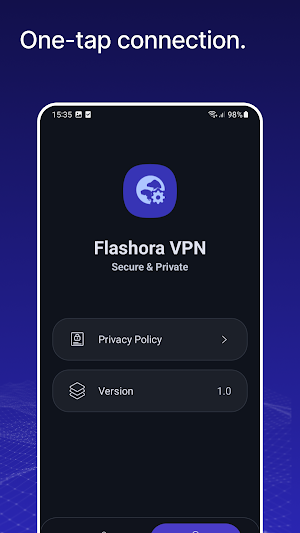 Flashora VPN: Fast & Private Screenshot 3