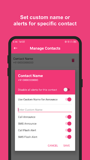Caller Name Announcer and Flash Alerts: Hands-Free screenshot 7
