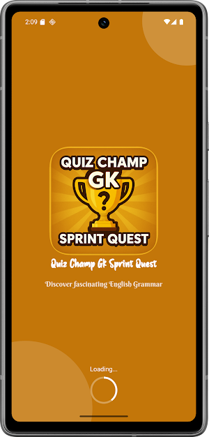 Quiz Champ GK Sprint Quest Screenshot 0