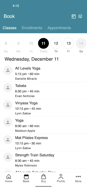 Ascend Fitness and Spa Screenshot 1