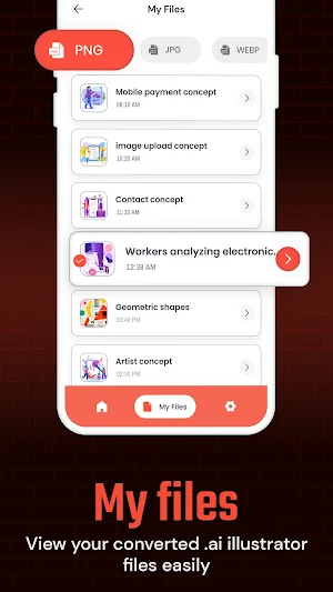 Ai illustrator Reader -Convert Screenshot 3