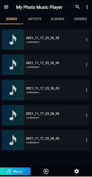 Music Player Screenshot 1