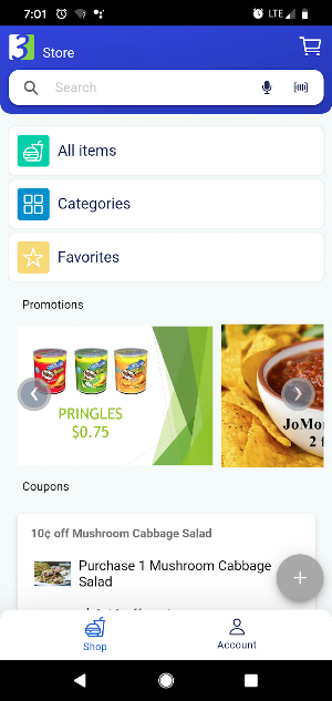 Three Square Market Screenshot 2