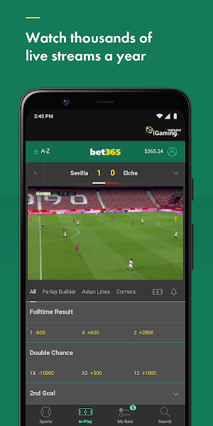 bet365 Sports Betting (CA) Screenshot 1