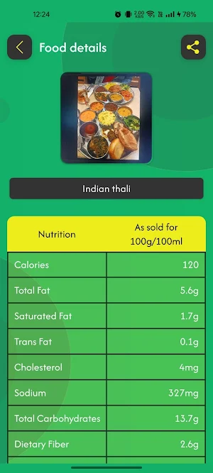 Foodify: Ai Food Scanner Screenshot 3