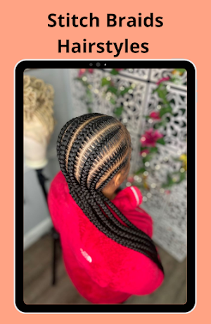 Stitch Braids Hairstyles Screenshot 1