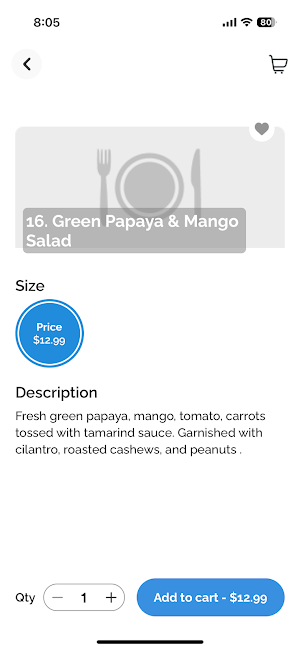 Thai Cuisine Experts Screenshot 2
